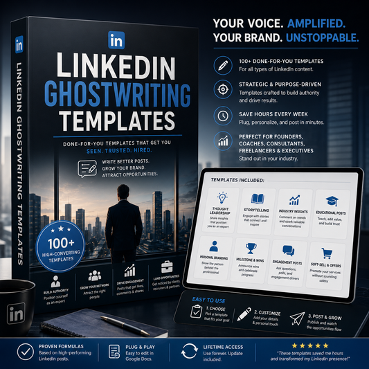 LinkedIn Ghostwriting Templates